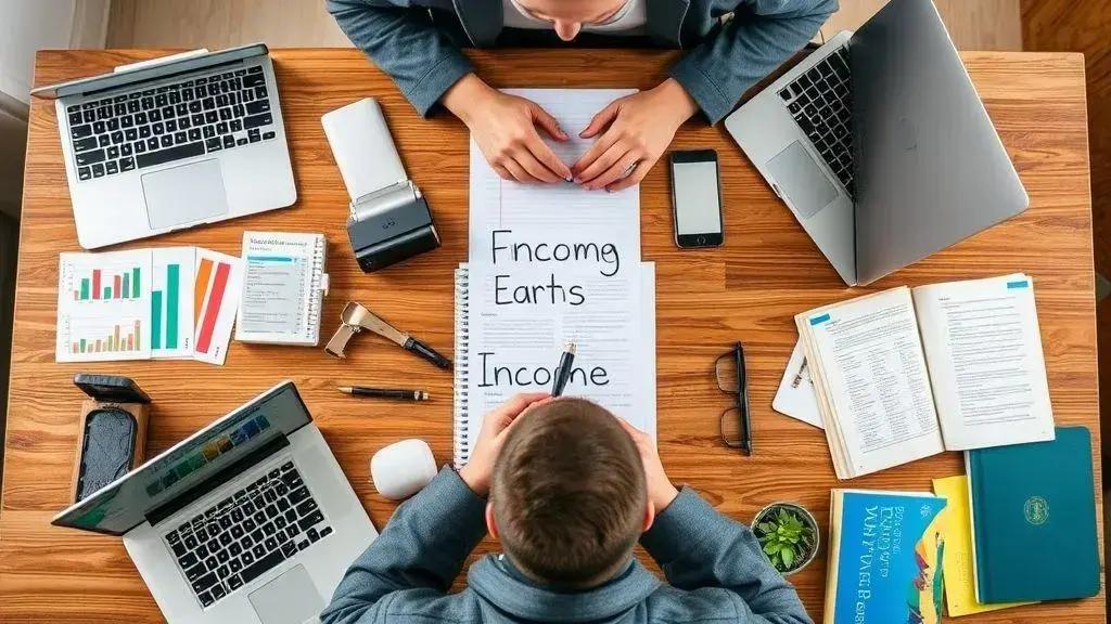 Möglichkeiten für zusätzliches Einkommen