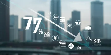 Infographic illustrating a 7% shift in consumer spending habits in Q4 2024 and its impact on 2025 retail.