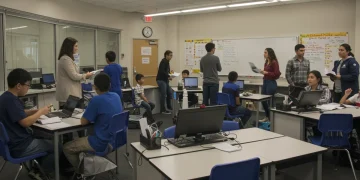 Students and teachers benefiting from increased federal education funding