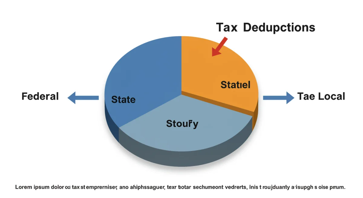 Visualizing federal, state, and local tax contributions to a paycheck in 2025
