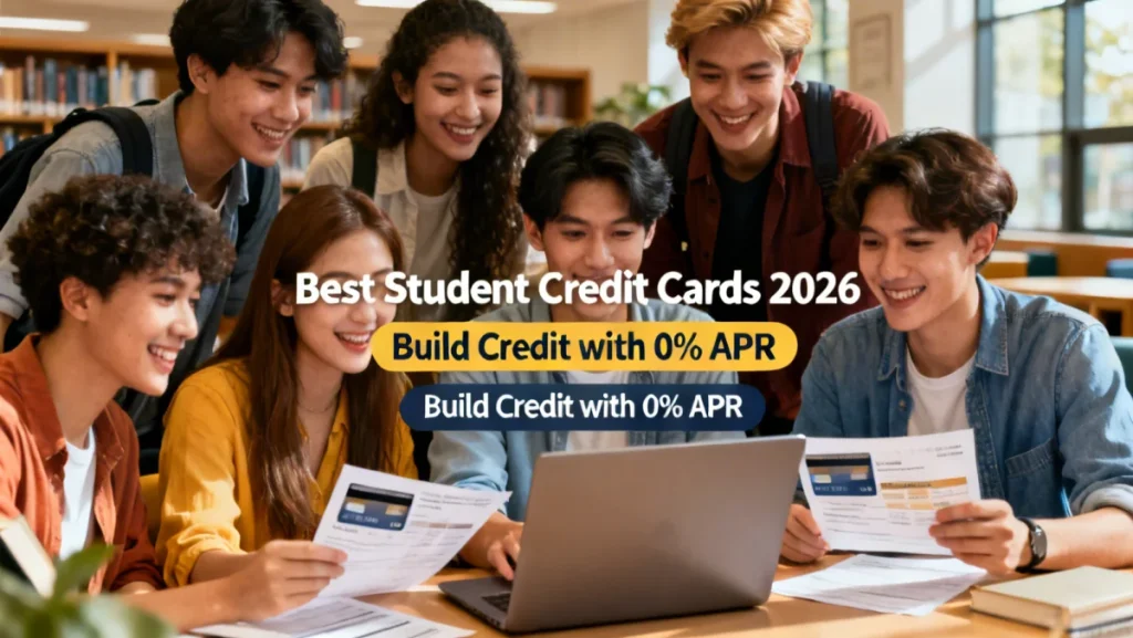 Best US Student Credit Cards 2026: Build Credit with 0% APR