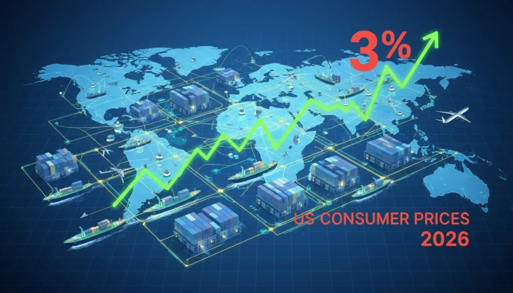 2026 Global Supply Chain Shifts: Impact on US Consumer Prices