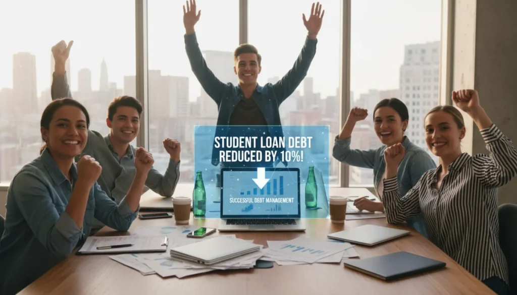 2026 Debt Management: Reduce Student Loan Burden by 10%