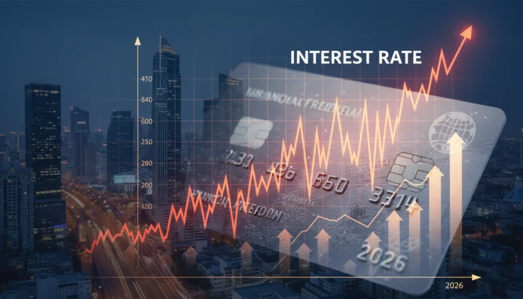 Credit Card Interest Rates 2026: 2% Fluctuation Impact on Debt